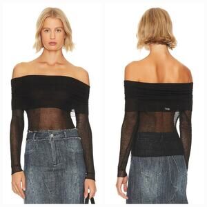 SER.O.YA Idalia Top in Black